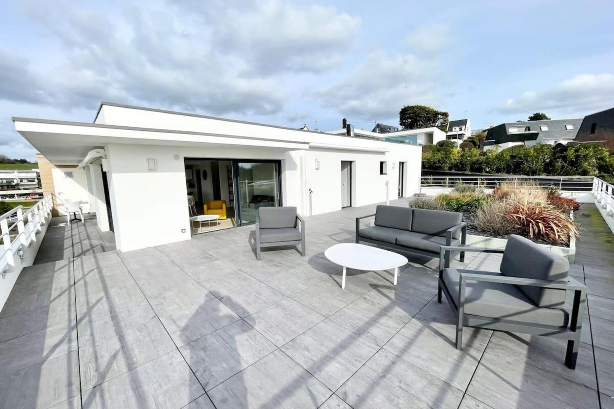 Luxury Haut Standing Vue Mer D'Exception 360 Guidel Luaran gambar